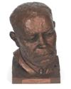 (ART.) HARDISON, INGE. Giants in History. Six anodized plaster busts of noted African Americans: Benjamin Banneker, Charles Richard D